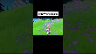 Sigewinne Gameplay Leak || Genshin Impact #genshinimpact #genshin  #leaks