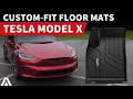 Tesla Model X 2022-2024 All-Weather Floor Mats Installation & Review | Lasfit liners