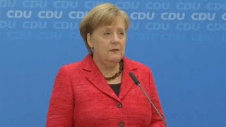 Merkel: Güçlü bir Almanya ve Avrupa için hemen çalışmaya koyulacağız