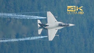 Alenia Aermacchi T-346A Master Italian Air Force MM55220 flying Display Airpower 2024 Zeltweg LOXZ