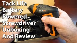 TackLife Screwdriver Unboxing \u0026 Review - Model SDP50DC