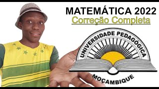 Correção Completa DO EXAME DE MATEMÁTICA 2022