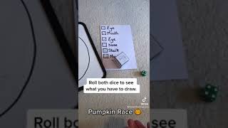 Pumpkin Race - Primary English Game