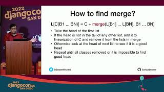 Method Resolution Order (MRO) in Python with Sanyam Khurana - DjangoCon US 2022