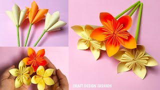 How To Make a Kusudama Paper Flower - Origami Kusudama Flower - DIY Paper Flower Easy - Paper Art