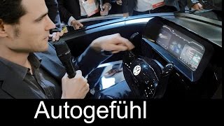 Future VW car Cockpit/Interior & Volkswagen I.D. ecosystem @ CES - Autogefühl