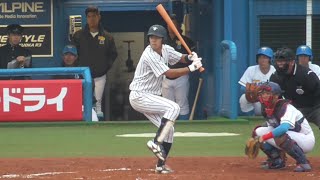 2019/10/14　江藤勇治　立教大学（4年・東海大菅生）東京六大学野球　秋季リーグ戦　神宮球場