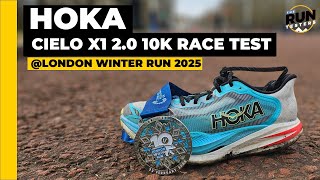 Hoka Cielo X1 2.0 10k Race Test: Mike races around London with Hoka's new carbon racer