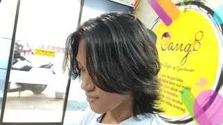 ASMR CUKUR 💈- Long Hair to Curtains Hairstyle Mudah Ditiru