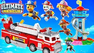 Paw Patrol Ultimate Rescue Episode Toy Pups Rescue Adventure Bay Lookout Playset