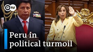 Peru's president Castillo ousted over 'coup' bid | DW News