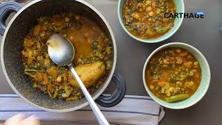 Tunisia'a Favorite Winter Vegetable \u0026 Bulgur Stew