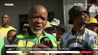 2024 Elections | ANC national chairperson Gwede Mantashe campaigns in uMhlathuze, KZN