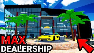 Building the ULTIMATE Hyper Car Dealership! in Car Dealership Tycoon Update! (Roblox)