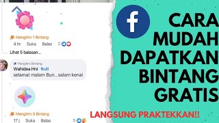 cara mendapatkan bintang gratis di Facebook profesional