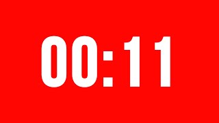 11 Second Timer With Alarm Without Music