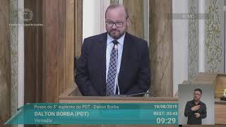 Discurso do Vereador Dalton Borba