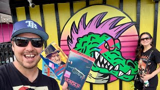This NEW Retro Video Store Has HORROR VHS.. Welcome To Crocbuster Video - Chattanooga, TN