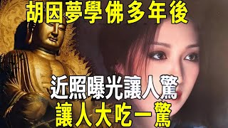 台灣第一美人胡因夢，學佛多年後近照曝光：讓人大吃一驚！#修禪悟道