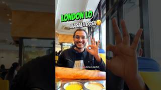 London లో Yummy Masala Dosa😋😍 #astamakhil #uk #teluguvlogs