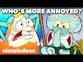 50 MINUTES of SpongeBob Annoying Squidward & Mrs. Puff!! | Nickelodeon Cartoon Universe