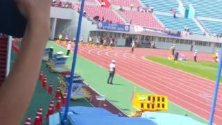 45회전국소년체전 100m결승