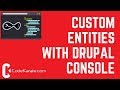 Custom Entities with Drupal Console - Daily Dose of Drupal Episode 226
