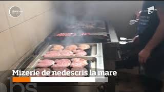 Mizerie de nedescris la mai multe autoserviri din Eforie Nord