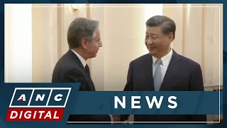 Xi, Blinken agree to stabilize U.S.-China relations in rare Beijing talks | ANC