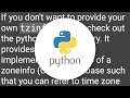 Convert UTC datetime string to local datetime