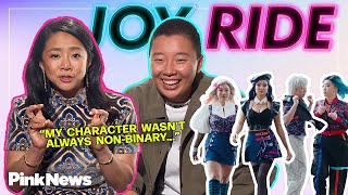 Joy Ride Cast Talk Trauma Bonding & Playing A Non-Binary Character (Stephanie Hsu, Sabrina Wu)
