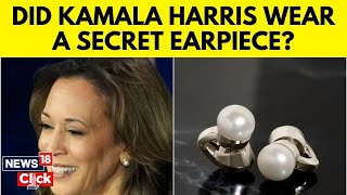 Trump Vs Harris: Were Kamala Harris’ Earrings During Debate With Trump Secret Earphones? | N18G