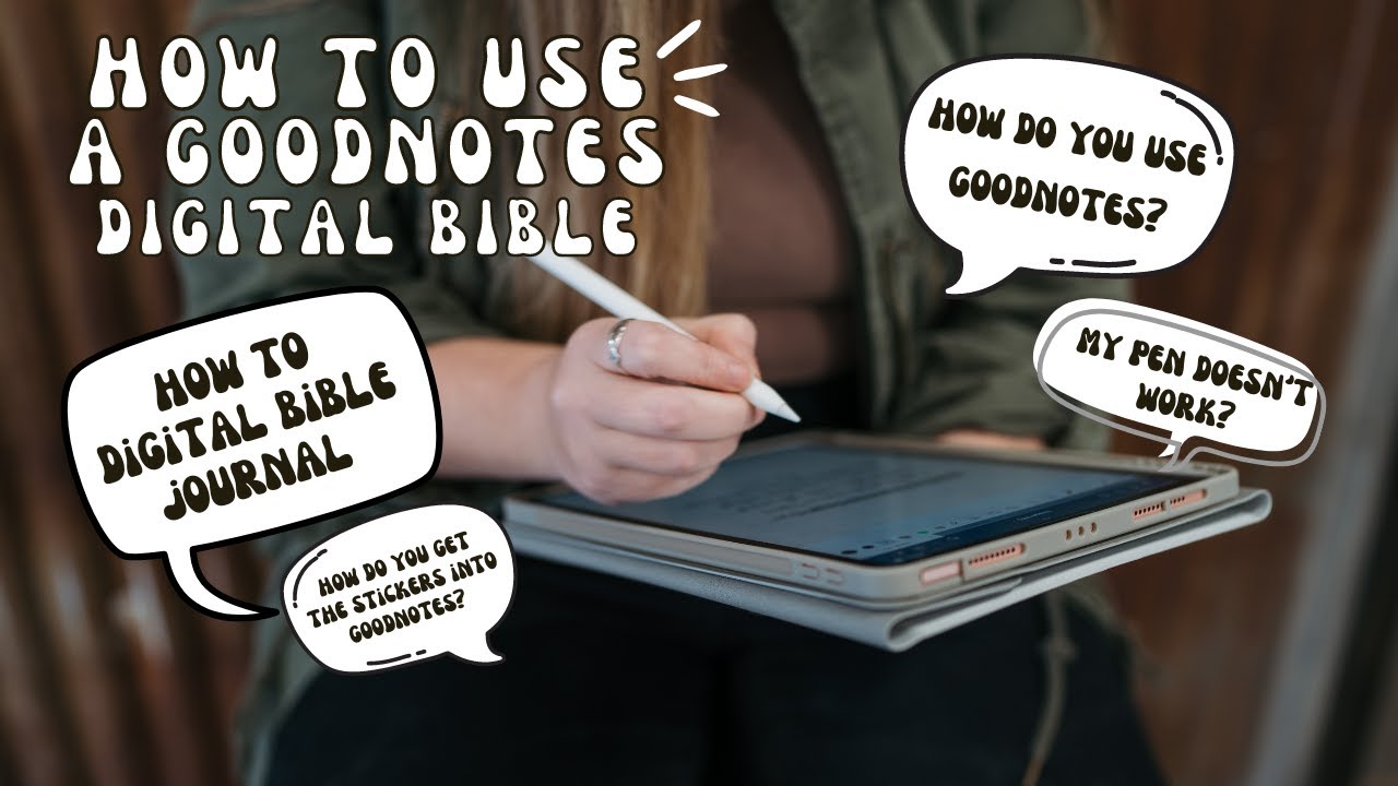 How To Use Goodnotes Youtube