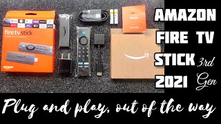 Fire TV Stick (3rd Gen, 2021) with all-new Alexa Voice Remote | HD streaming device | 2021 release