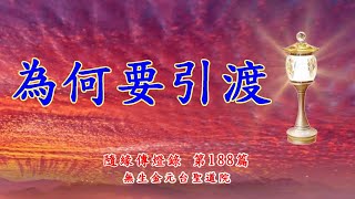 隨緣傳燈錄 第188篇 為何要引渡 113年11月02日(字幕)  無生金元台聖道院 廣結善緣