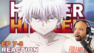 WTF IS KILLUA!!!...Hunter x Hunter Episode 7-8 REACTION!