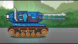 hills of steel mod apk | MAMMOTH tank vs HELLABOMBER Boss Level | Game For Kids | Games Bii