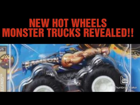 NEW 2024 HOT WHEELS MONSTER TRUCKS REVEALED!! - YouTube