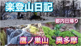 【都内日帰り】楽登山日記　〜奥多摩　鷹ノ巣山〜