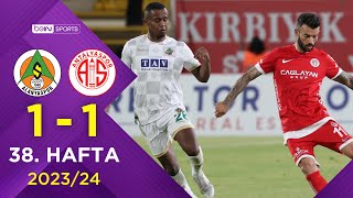 Corendon Alanyaspor (1-1) Bitexen Antalyaspor | 38. Hafta - Trendyol Süper Lig 2023/2024