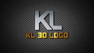 Kl 3d logo design-How to design logo on android[Vandyw Design]