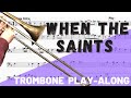 When The Saints Go Marching In for Solo Trombone. Play-Along/Backing Track