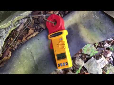 Dock Lifeguard - Measuring Ground Rod resistance at the house Dock Lifeguard - Measuring Ground Rod resistance at the house