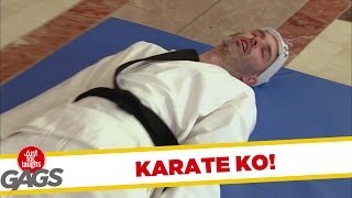 Karate Demonstration Fail Prank!