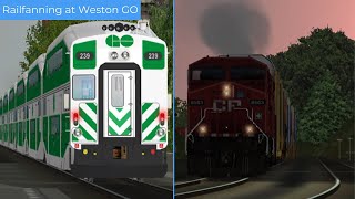 Railfanning at Weston GO | Open Rails