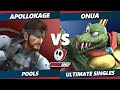 Sweet Spot 8 - ApolloKage (Snake) Vs. Onua (Mii Brawler, Byleth,  K Rool) Smash Ultimate - SSBU