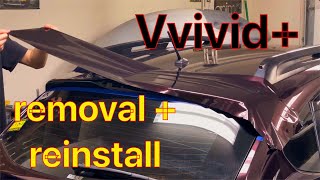 My vinyl wrap journey #16: REMOVAL and REINSTALL Vvivid+ Demon Black ‘15 Subaru Impreza