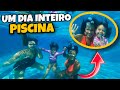 PISCINA POR UM DIA COM A GENTE!!! 😱