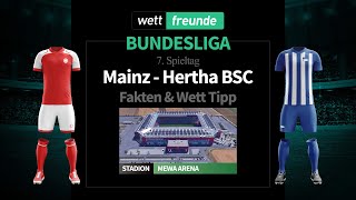 Bundesliga Prognose & Wett-Tipp: Mainz - Hertha BSC | 2022/23