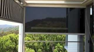 Creative Blinds \u0026 Awnings Zipscreen Motorised Mullumbimby Canvas \u0026 Mesh